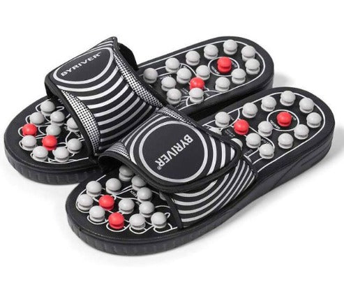 Adjustable Reflexology Foot Massage Sandals - Girly Goods Hub