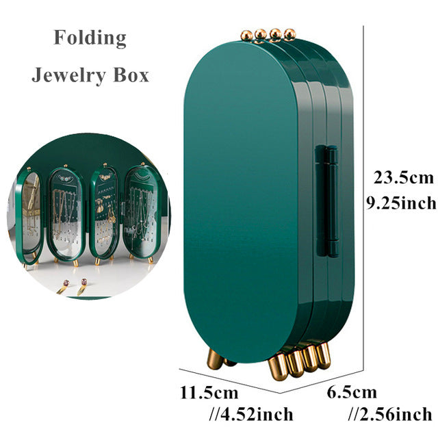 Foldable Screen Jewelry Box - Girly Goods Hub